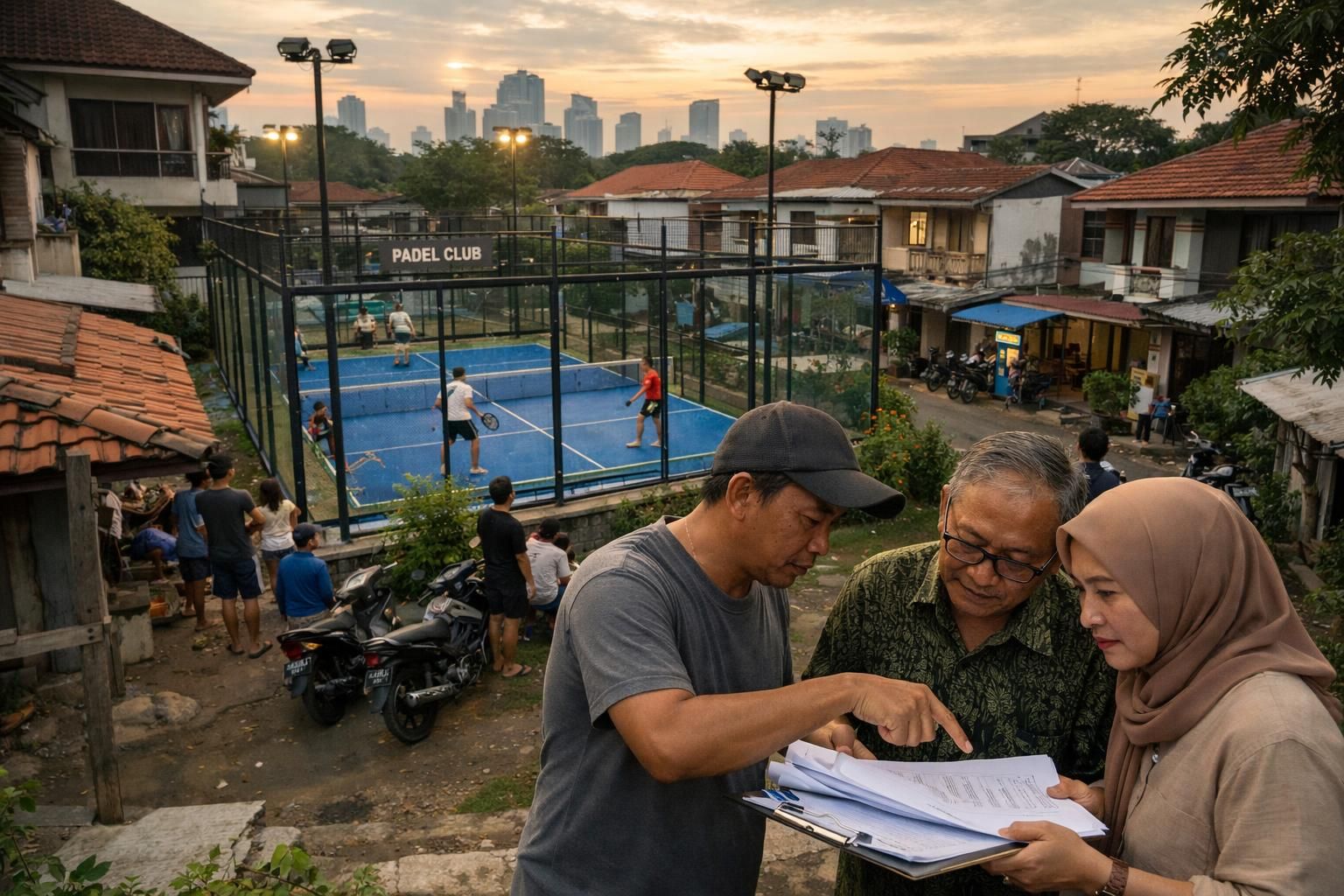warga pulomas memenangkan kasus di ptun, izin lapangan padel dinyatakan tidak sah. baca selengkapnya di cnn indonesia.