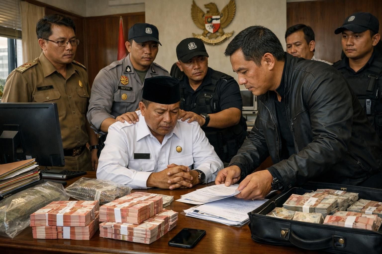 temukan fakta lengkap ott bupati cilacap yang mengungkap pungli thr lebaran dari skpd. berita terbaru dan informasi mendetail hanya di sini.