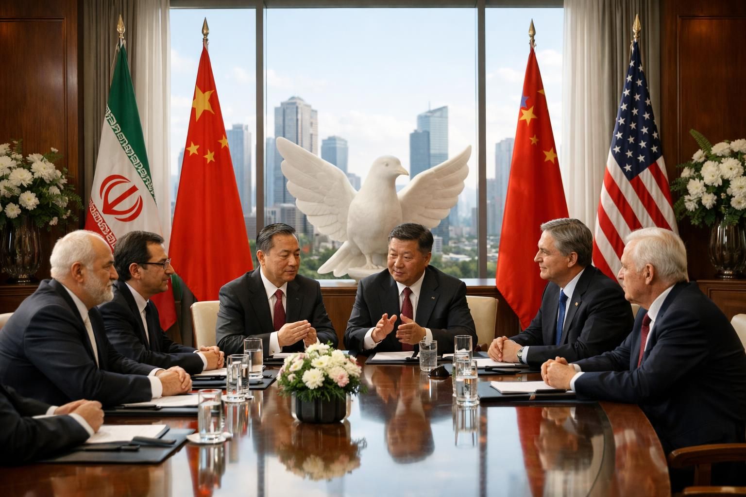 jelajahi peran strategis china dalam meredakan ketegangan antara iran dan as serta upayanya melanjutkan pembicaraan perdamaian untuk stabilitas regional.