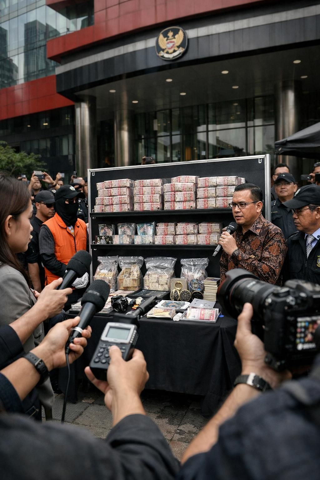 menyelidiki dua klaster operasi tangkap tangan (ott) di pemalang yang melibatkan kasus pemerasan oleh bupati dan oknum kpk, mengungkap korupsi dan penyalahgunaan kekuasaan.