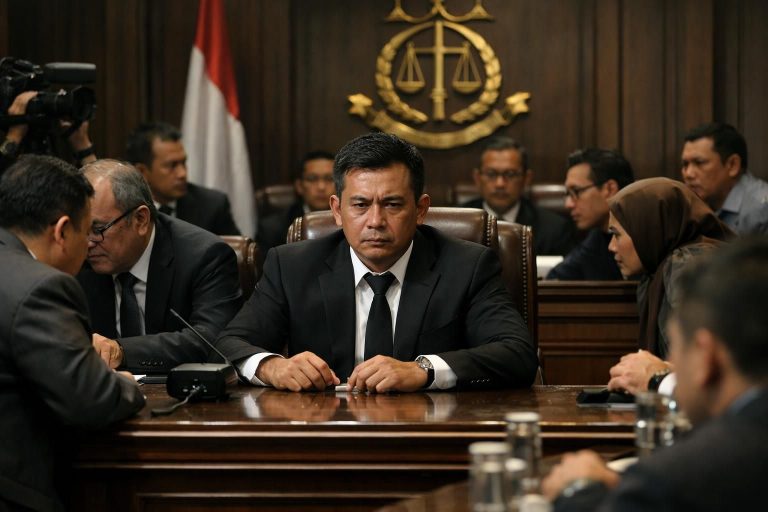 kasus dugaan korupsi mantan jampidsus febrie adriansyah dilimpahkan ke kejagung, menimbulkan drama politik yang membuat kpk terpinggirkan, menurut laporan bbc.