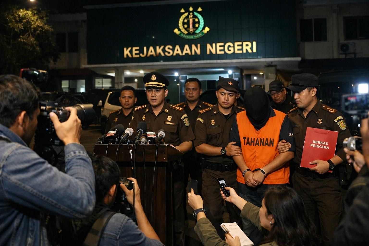 jamwas meminta maaf atas keputusan febrie adriansyah yang tidak mengenakan rompi tahanan dan berjanji akan segera bertindak untuk menindaklanjuti masalah ini.