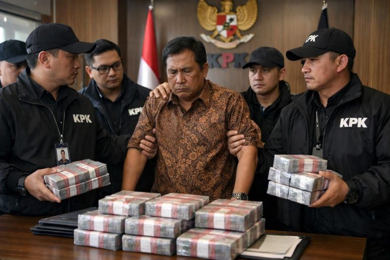 kpk berhasil mengamankan rp 2 miliar dalam operasi tangkap tangan terhadap bupati pemalang anom widiyantoro - berita terkini dari detiknews.