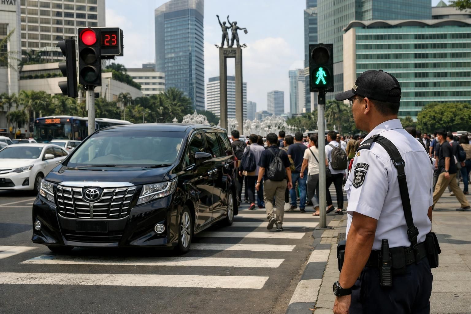 pelajari pelajaran penting dari insiden satpam dan alphard di bundaran hi serta pahami aturan khusus pelican crossing yang wajib diketahui demi keselamatan bersama.