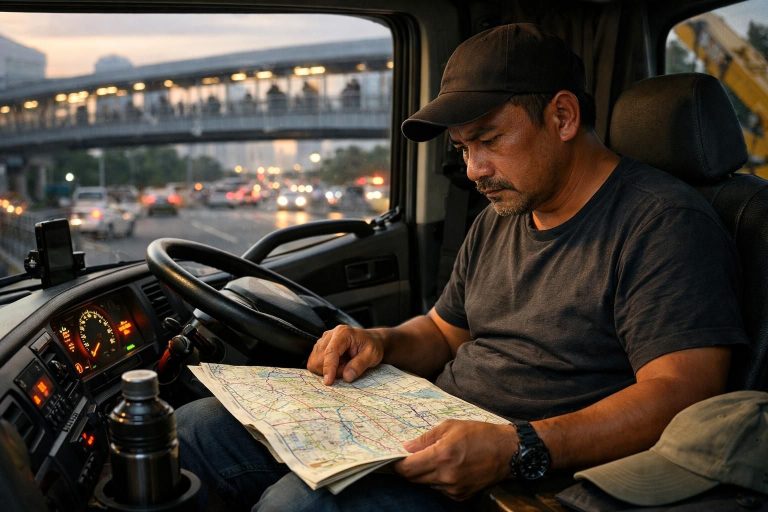pengakuan sopir truk pengangkut crane yang menabrak jpo tendean: fokus pada peta saat berkendara menyebabkan kecelakaan. baca cerita lengkapnya di sini.