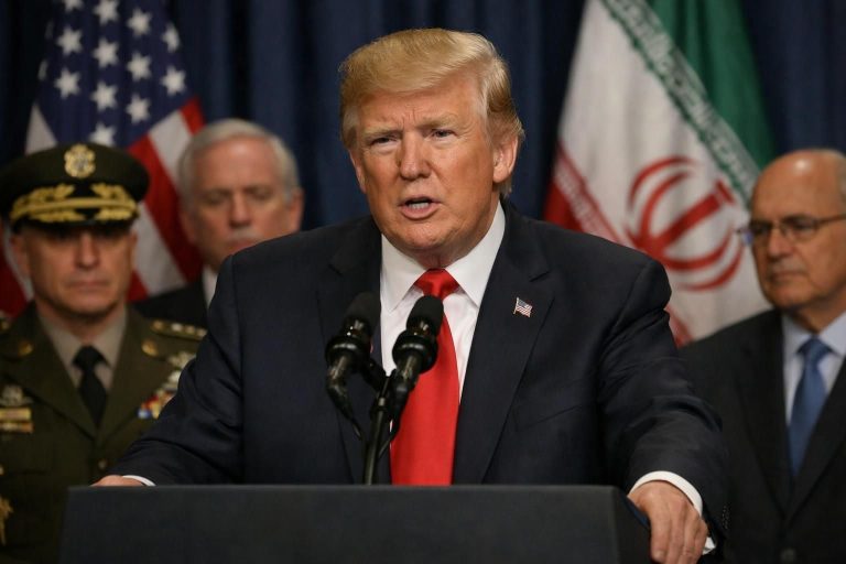trump mengungkapkan bahwa iran meminta untuk menghentikan serangan dan membantah klaim bahwa persediaan amunisi as menipis.