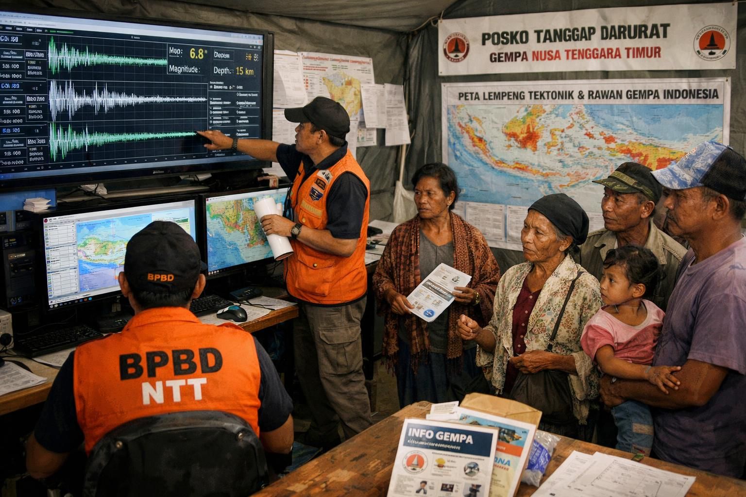 bmkg melaporkan terjadinya 2.119 gempa susulan di nusa tenggara timur (ntt), memberikan update penting tentang aktivitas seismik terbaru di wilayah tersebut.