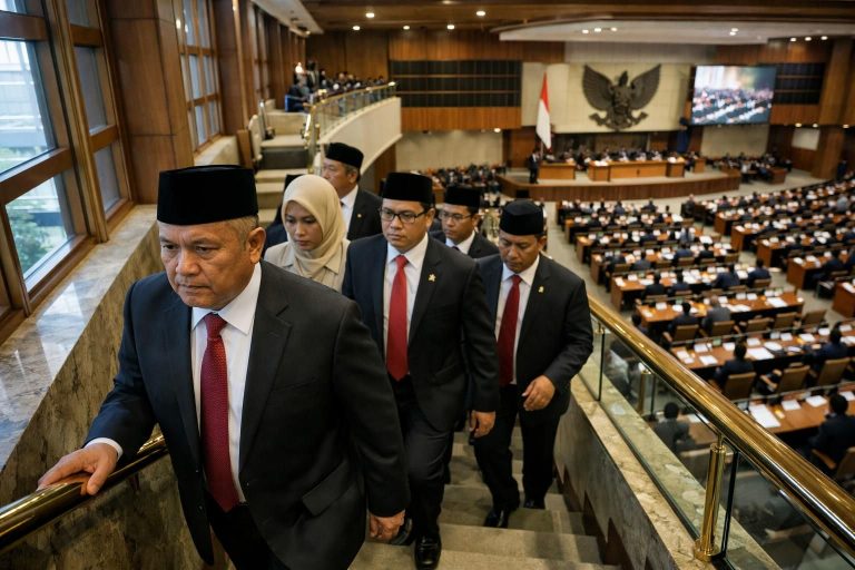 botok pati dan rekan naik ke balkon saat rapat paripurna dpr pada 27 agustus - berita terkini dari detiknews.