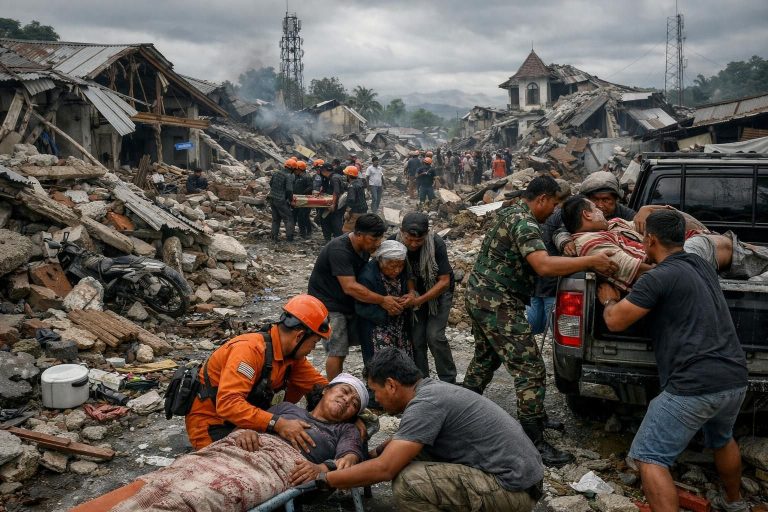 fakta gempa bumi di ntt yang menyebabkan puluhan korban jiwa, informasi terkini, penyebab, serta upaya tanggap darurat dari detiknews.
