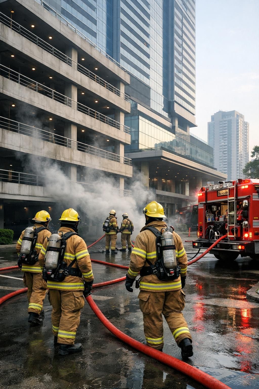 kebakaran di hotel pullman berhasil dipadamkan dengan cepat. diduga penyebabnya adalah korsleting listrik. simak berita lengkapnya di detiknews.