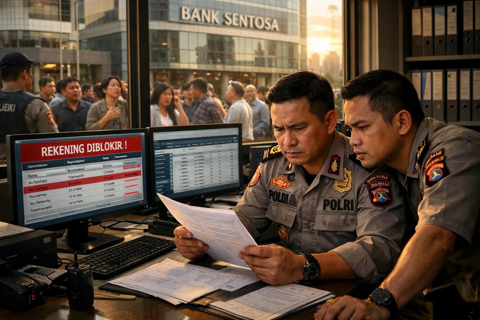 kompolnas menegaskan bahwa pemblokiran rekening oleh polisi dapat mengancam kepercayaan publik terhadap bank, yang berdampak pada stabilitas sistem perbankan dan kepercayaan nasabah.