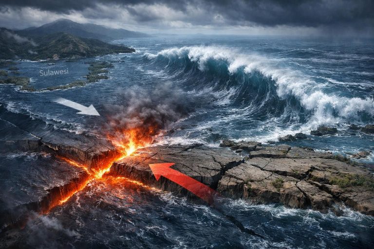 mengungkap penyebab gempa magnitudo 7 di ntt yang memicu tsunami dan getaran kuat hingga sulawesi selatan. simak laporan lengkap dan update terkini di detiknews.