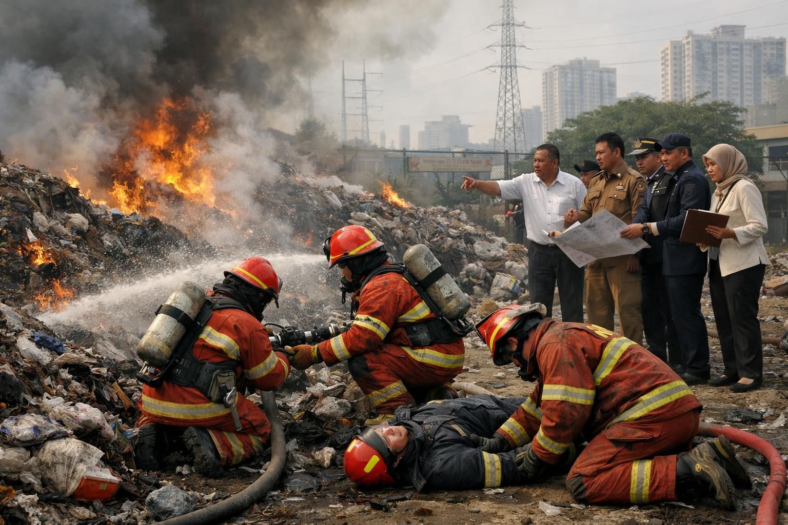 pemerintah provinsi berencana menutup tempat pembuangan sampah (tps) ilegal di lokasi kejadian petugas pemadam kebakaran meninggal di jakarta timur untuk meningkatkan keselamatan dan kebersihan lingkungan.