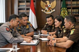 polri bekerja sama dengan kejaksaan agung meminta hakim untuk menolak gugatan praperadilan yang diajukan oleh febrie.