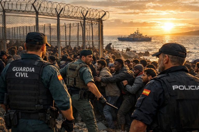 spanyol mengecam keras sikap uni eropa terkait krisis migran ilegal di ceuta, menyoroti ketegangan dan kebutuhan solusi bersama.