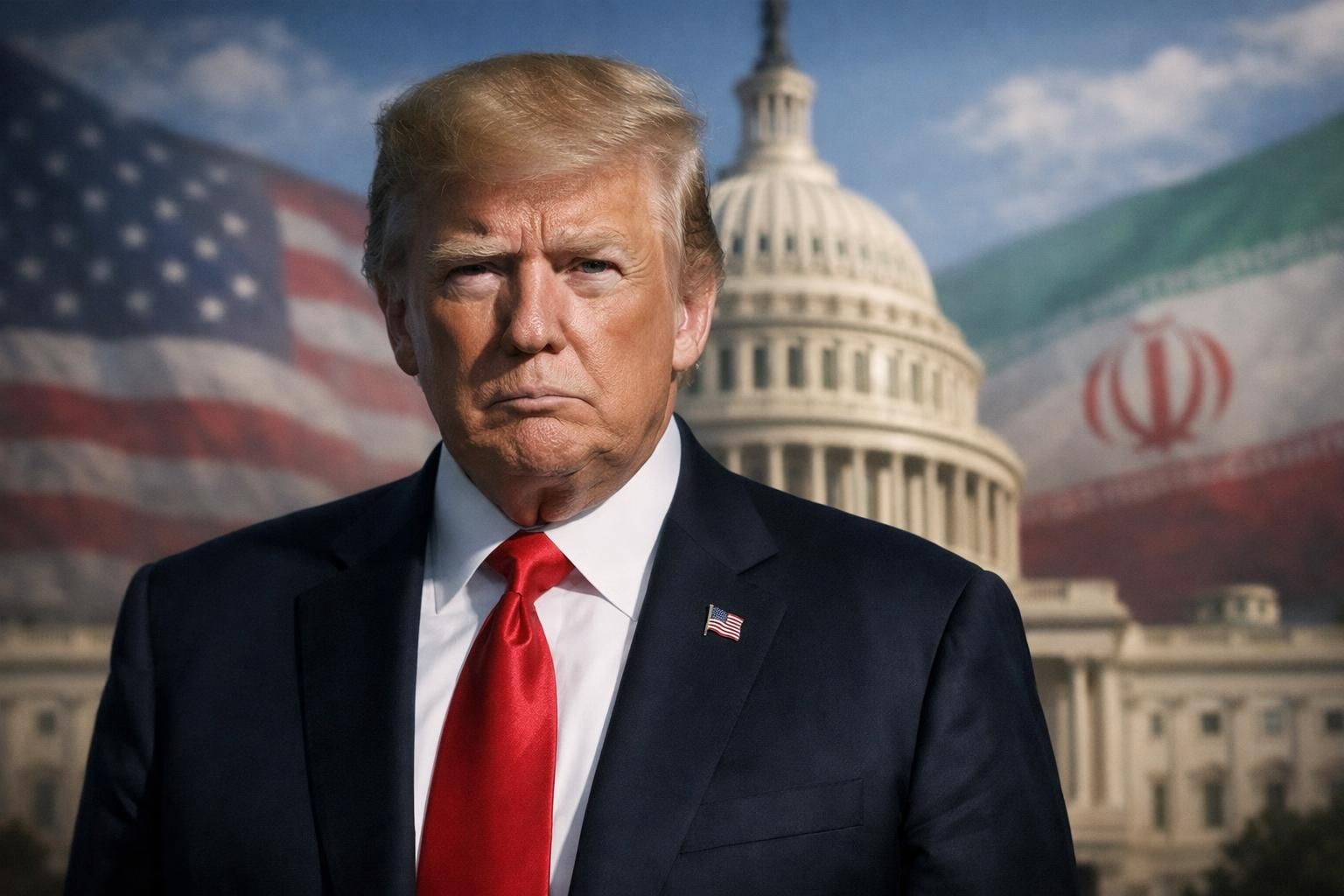 trump menuntut iran membayar kompensasi atas semua korban jiwa yang ditimbulkan, meningkatkan ketegangan internasional.