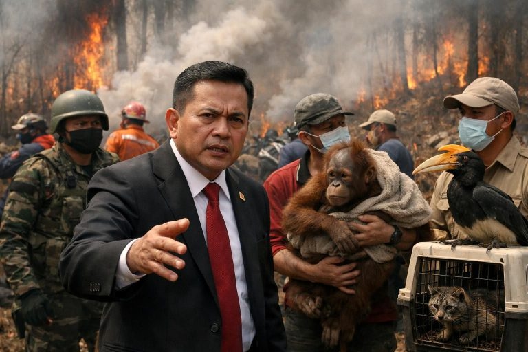 anggota dpr mendesak percepatan evakuasi satwa setelah tragedi kebakaran hutan dan lahan (karhutla) yang menyebabkan korban jiwa.